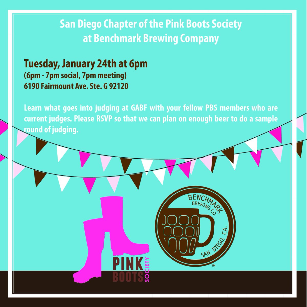 Pink Boots San Diego tweet media