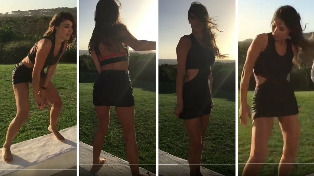 eltreceoficial's tweet photo. ¡El perreo hace Punta! Pampita se divirtió bailando reggaetón con amigas y hay videos https://t.co/kWV4LX5oZD @pampitaoficial https://t.co/AhHu4qCJTA