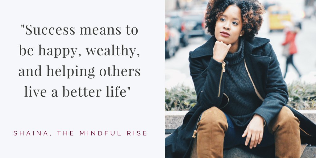 _shainamcgregor's tweet photo. What success means to me...What does it mean to you? #themindfulrise #success #bloggerquestions https://t.co/oNeyZFHu4y