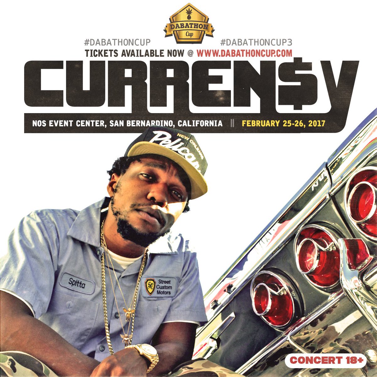 CurrenSy_Spitta's tweet photo. Feb 26th, I'll be at the Dabathon Cup https://t.co/lus4o64FvM