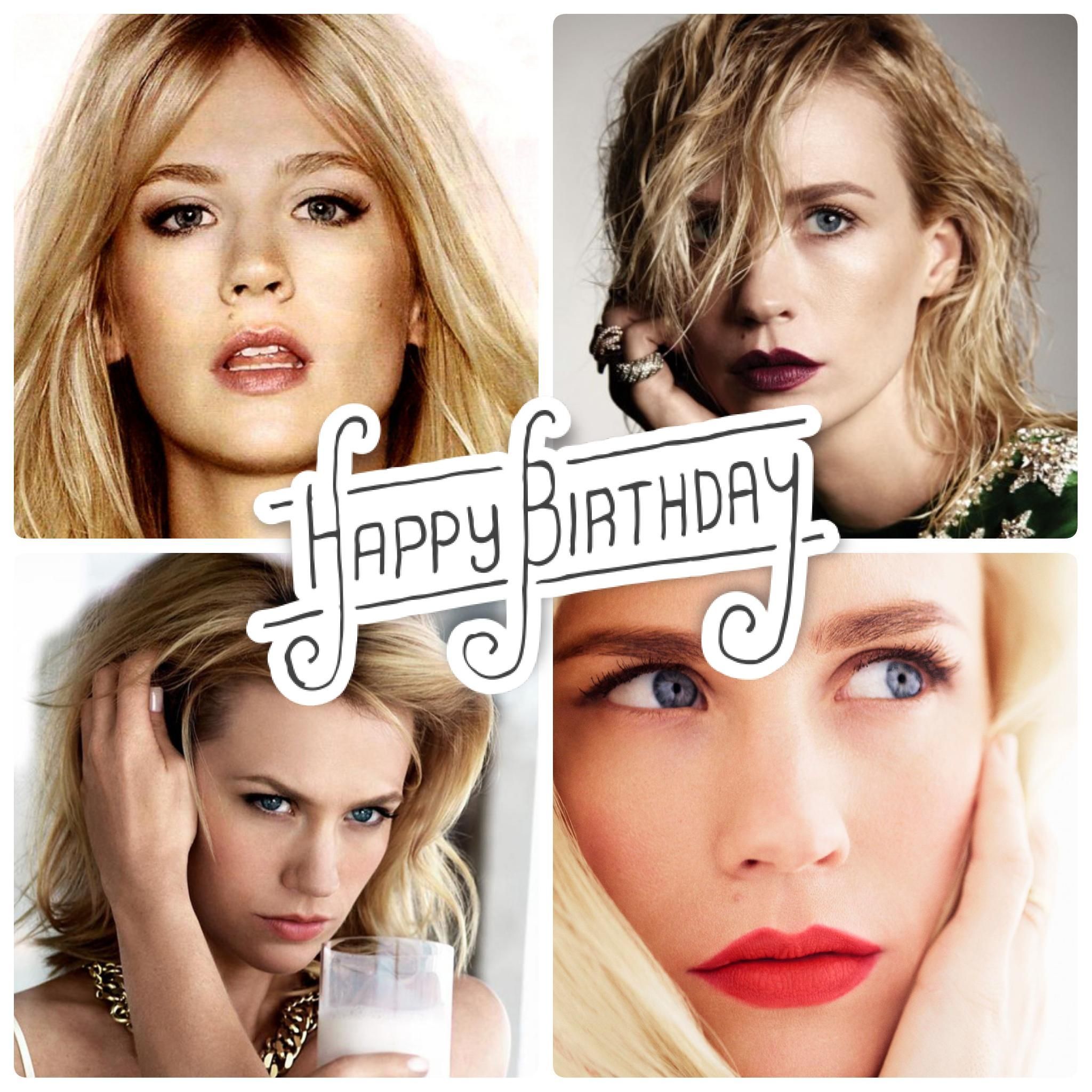 It\s January Jones Birthday today. Help us wish her a very happy birthday. 