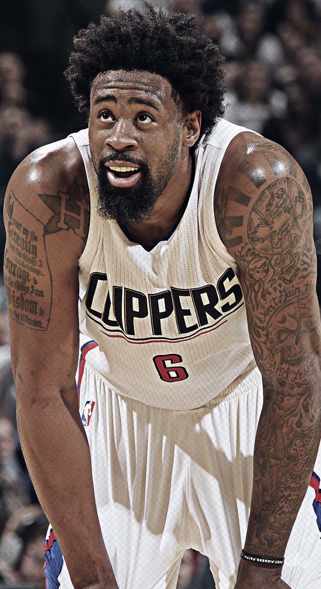 mykacraig's tweet photo. @deandrejordan6 @LAClippers @blakegriffin32 @JJRedick @JCrossover @1ClippersNation DeAndre Jordan #NBAVote #defenseIsLife https://t.co/mJFy4NtRUF