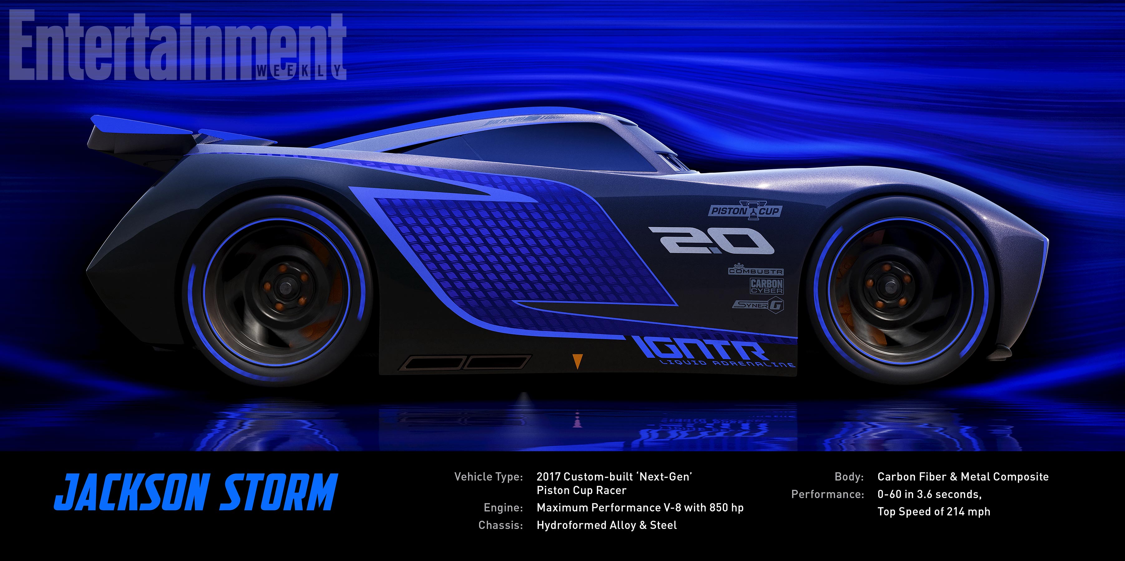 希少！ マックイーン ジャクソンストーム カーズ クロスロード 1/24