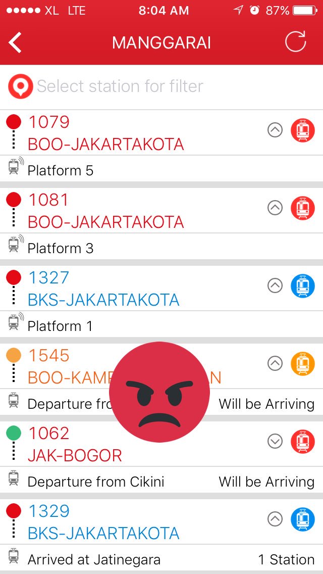 Nunggu apa ini?!😤😰😡3 kreta jur jktkota 'reuni' tnyata cmn menunggu kreta jawa! Astaga! <a href="/InfoKRL/">Informasi KRL</a> <a href="/CommuterLine/">KAI Commuter</a>
