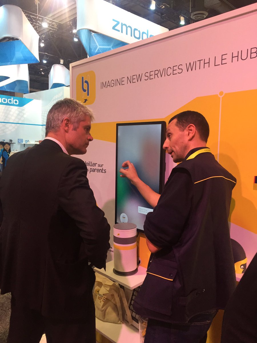 Georges, l'assistant au domicile by <a href="/GroupeLaPoste/">La Poste Groupe</a> et <a href="/Myxyty/">MYXYTY</a> présenté à Mr Laurent Wauquiez CES2017