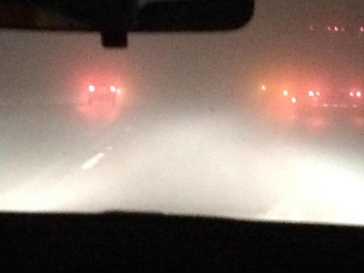 nbpearlbaseball's tweet photo. #ABCAKeys get to the convention at all costs!!! Heavy fog on the Grapevine @ABCA1945 https://t.co/7SlUCeCurt