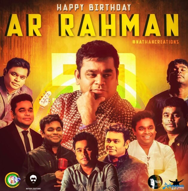  Wishing a very Happy Birthday to the Man who composes Magic - The Name is A.R. Rahman 