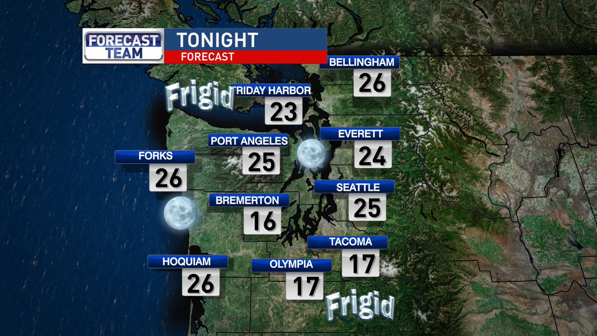realstevepool's tweet photo. Here are the projected overnight Temps. Stay warm my friends.. #NeedMoreBlankets! https://t.co/4HbMc2ZP36