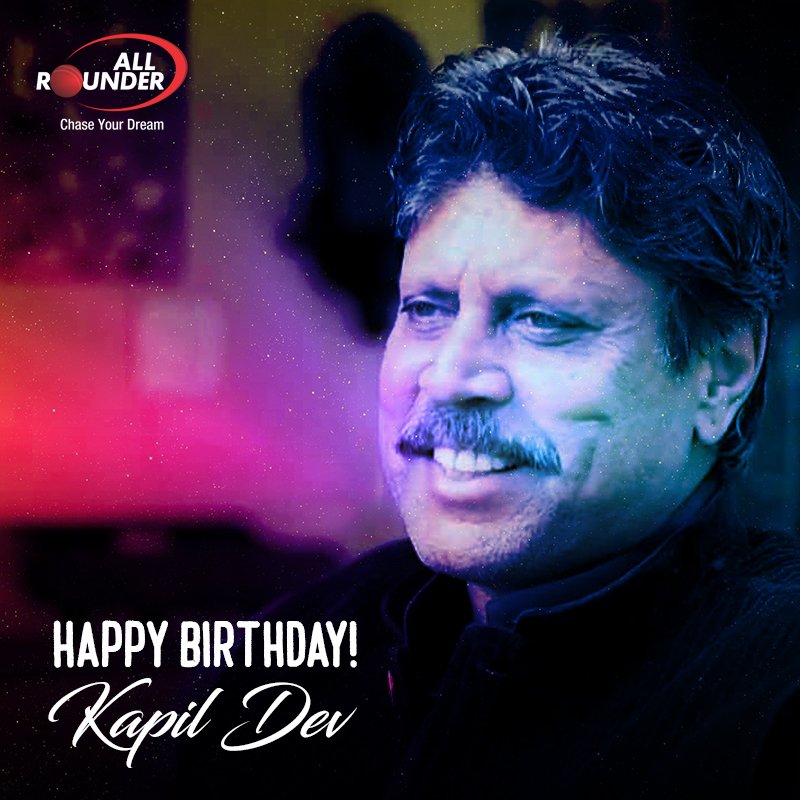 AllrounderShots's tweet photo. Wishing one of the greatest all rounder ever seen a very happy birthday! #KapilDev https://t.co/wwXVwtITXI