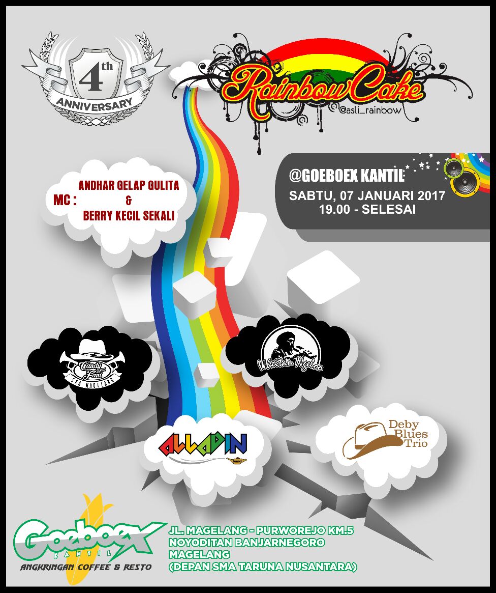 Jangan lupa gaes.. besok dateng ke acara ini yaaa #reggae #birthday #pasukanroti #hariinimenyenangkan