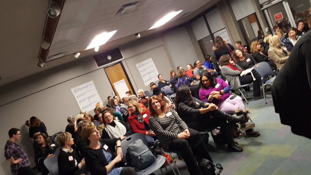 Mindseyestudio's tweet photo. Spent an inspiring evening w this amazing group @WaterlooLibrary discussing leadership in our region! #unite #women #NextGenWr @karenscian https://t.co/y6cSRuP1po