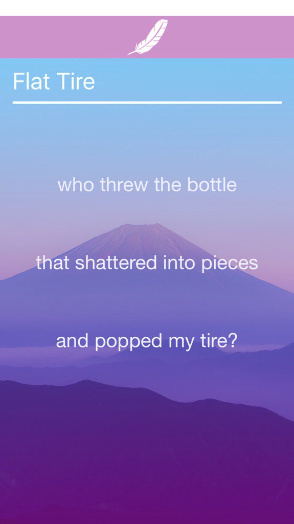 tomjoewhite's tweet photo. Check out my haiku! https://t.co/yPHLUlivlg