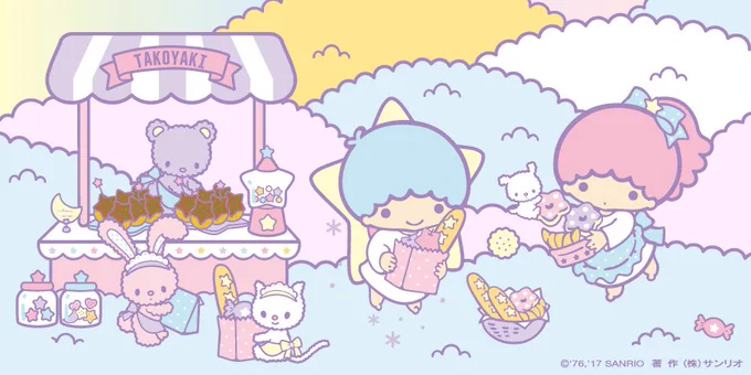 1月8日(日)は、大阪の西武高槻店でグリーティングなの☆ キキがその前にたこ焼き食べよう!ですって☆ 会場では、マイメロディ♡キキ&ララ☆展もやっているのよ☆ たくさんのお友だちに会えるといいな…☆ https://t.co/vDrwnAJP23 