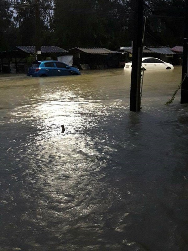 thaiflood's tweet photo. [10.11 น.,6 ม.ค.] #น้ำท่วม นครศรีฯ วิกฤต ล่าสุด ประกาศปิดสนามบิน-น้ำทะลักเข้าโรงพยาบาล https://t.co/6VyLriSLuv  #Thaiflood #น้ําท่วมภาคใต้ https://t.co/OpfLabDVuj