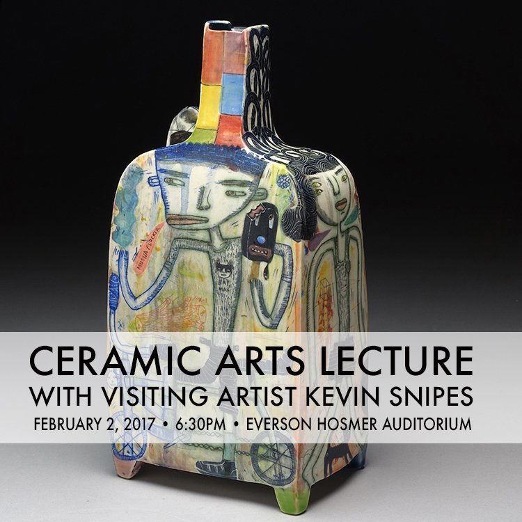 EversonMuseum's tweet photo. Ceramic Arts Lecture with visiting artist Kevin Snipes February 2nd 6:30pm@EversonMuseum #kevinsnipes #AtTheE https://t.co/YqXUxZ6lbJ https://t.co/ytFUOus6D5