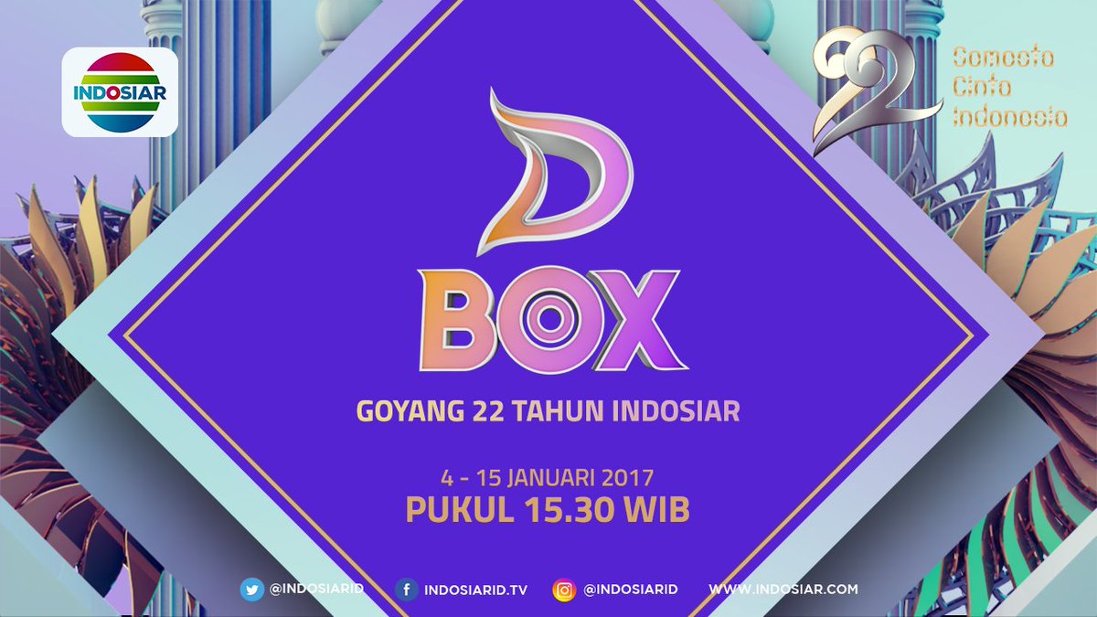 Indosiar's tweet photo. Siap-siap sebentar lagi #DBoxIndosiar mulai, penampilan siapa yang paling kamu tunggu? https://t.co/l0ha65bHi6
