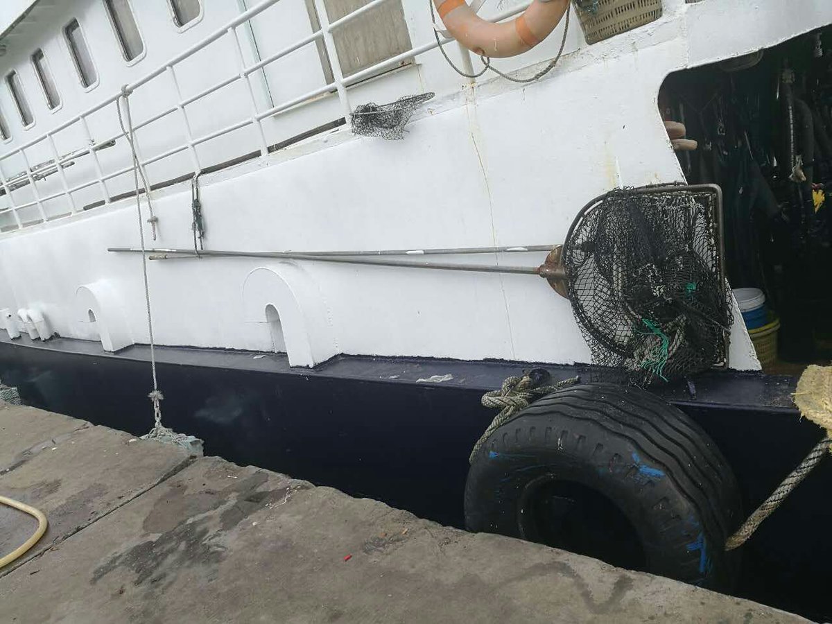 ORT_Virginia's tweet photo. What if #stainlesssteel is replaced by #titanium with the dredges on the #vessels? Lighter, anti-corrosion and longer life. #NewMaterial https://t.co/a84fkHcvk7