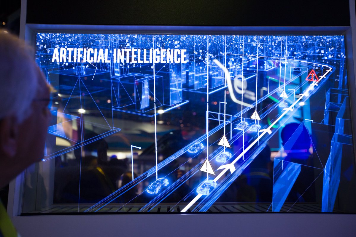 IntelIndia's tweet photo. Autonomous cars of the future demand a lot of data. #Intel delivers incredibly high compute power & artificial intelligence. #AI #CES2017 https://t.co/gY0xPJkW1s