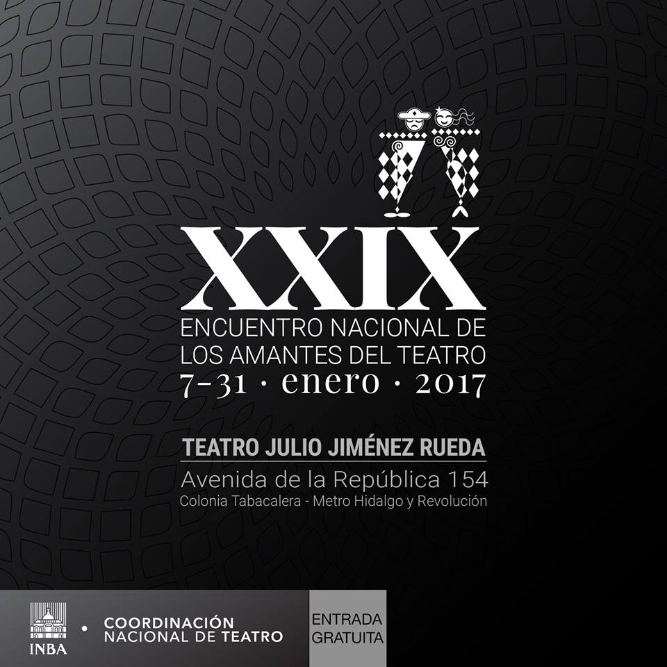 arteycultura's tweet photo. ¿Amas el teatro? Entonces prepárate porque ya viene el XXIX Encuentro Nacional de los Amantes del Teatro en el #TeatroJulioJiménezRueda https://t.co/GvPfasB4Xz