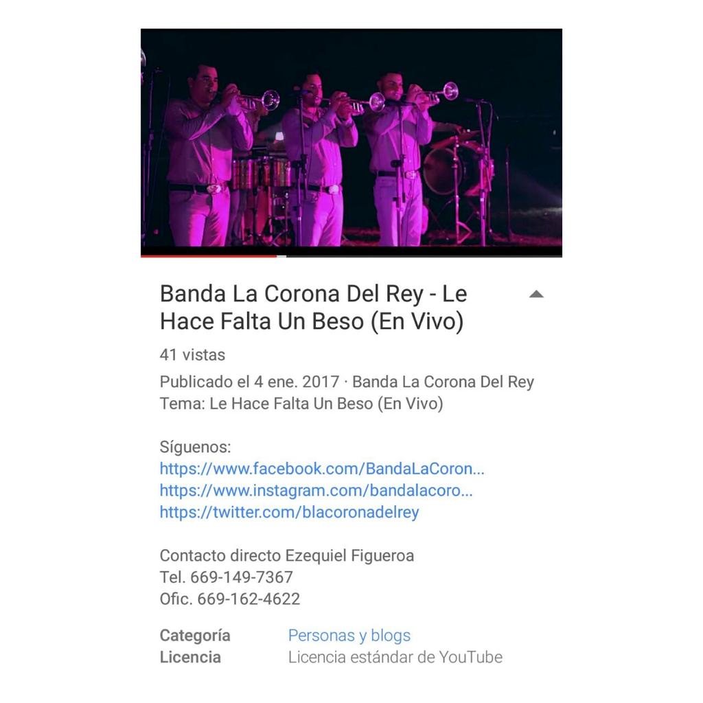 KarentRab's tweet photo. Ya viste el nuevo video en vivo de @BLaCoronaDelRey👑 #LeHaceFaltaUnBeso entra a su canal disfrutalo y ayudanos a compartir!😍
#TeamReinas👑😘 https://t.co/VQ6O6XvXil