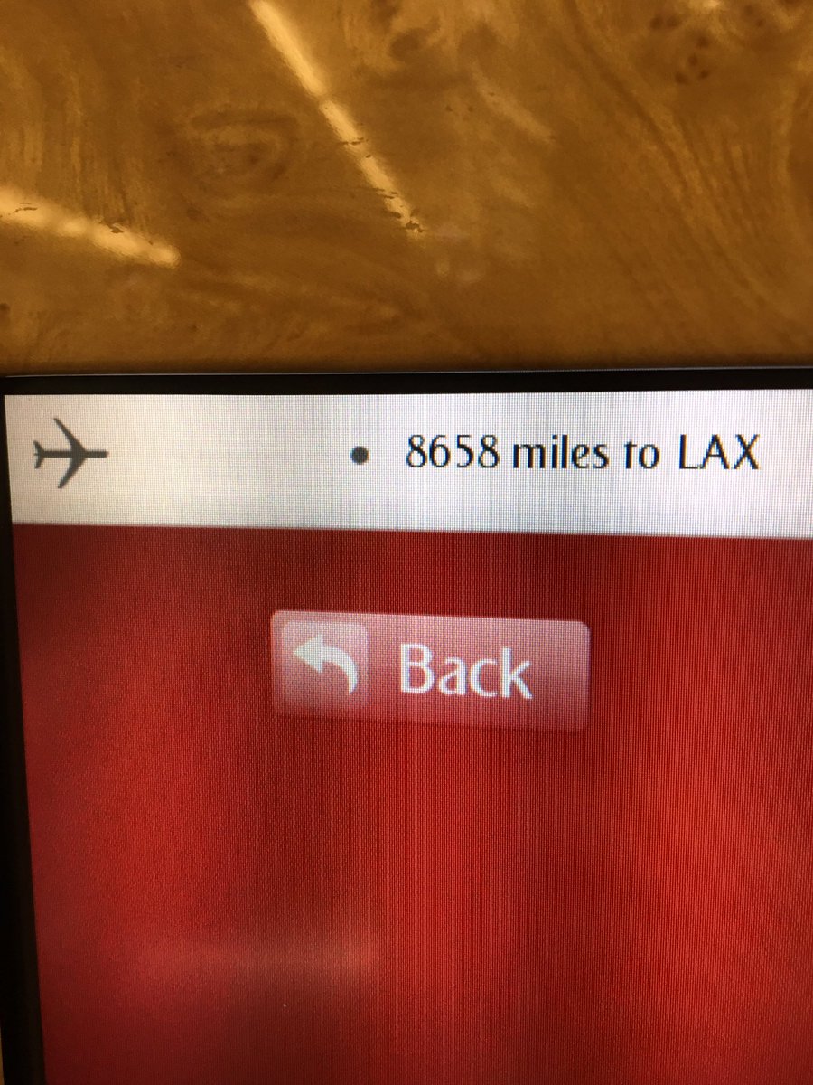 tomurquhart's tweet photo. Ho Hum! @emirates @DubaiAirports @flyLAXairport! Sit back and enjoy #Emiratesexperience https://t.co/YtTpnHFYPS