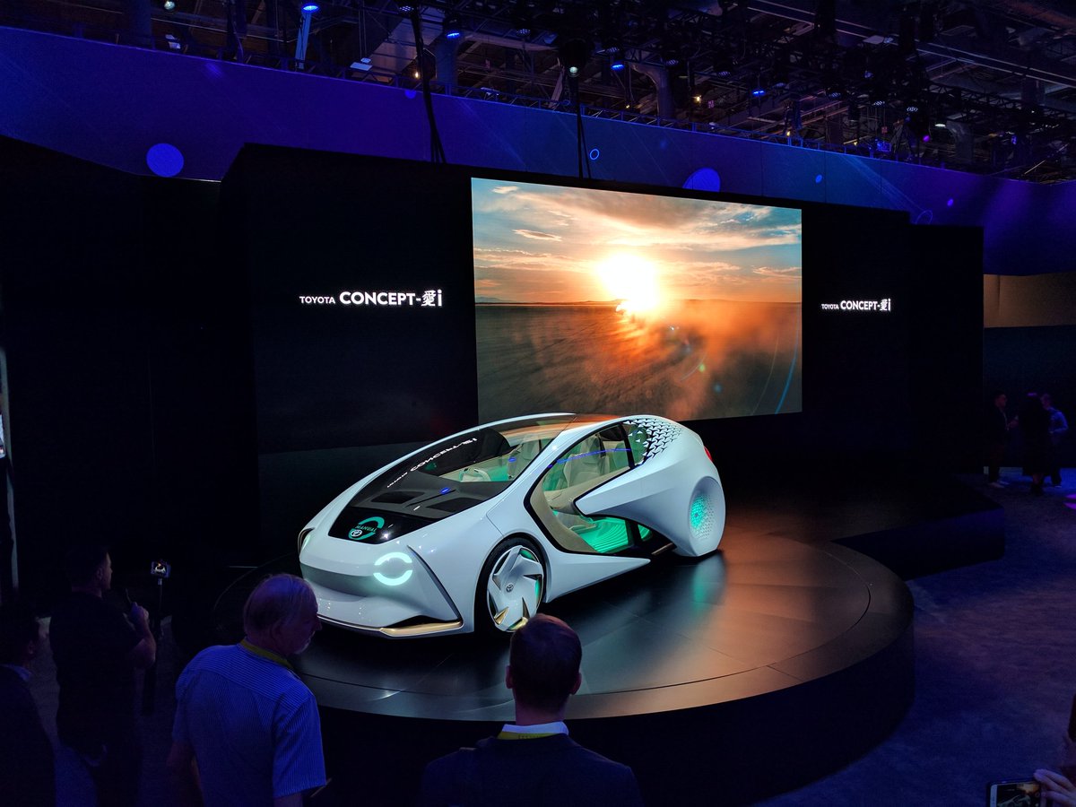 Travelling Foodie checks out Toyota Concept-i at CES 2017 Las Vegas