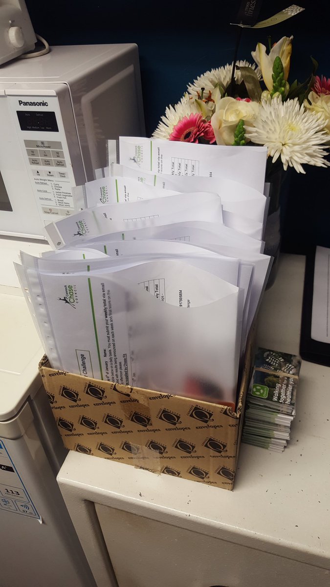 Pedometers and packs have arrived at Rugeley Premier Inn ready for the 10,000 steps a day challenge beginning 9th Jan! <a href="/wanny_8/">Mark Wanless</a> #getfit2017