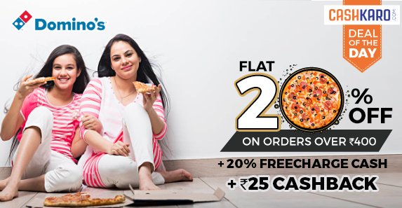 Cashkarocom's tweet photo. Fridays needs some fun & @dominos Pizza is best way to enjoy the #FridayFeeling https://t.co/m79u1UOjt1
#DominosOffers #DealOfTheDay #Deals https://t.co/dFwjRiQxxT