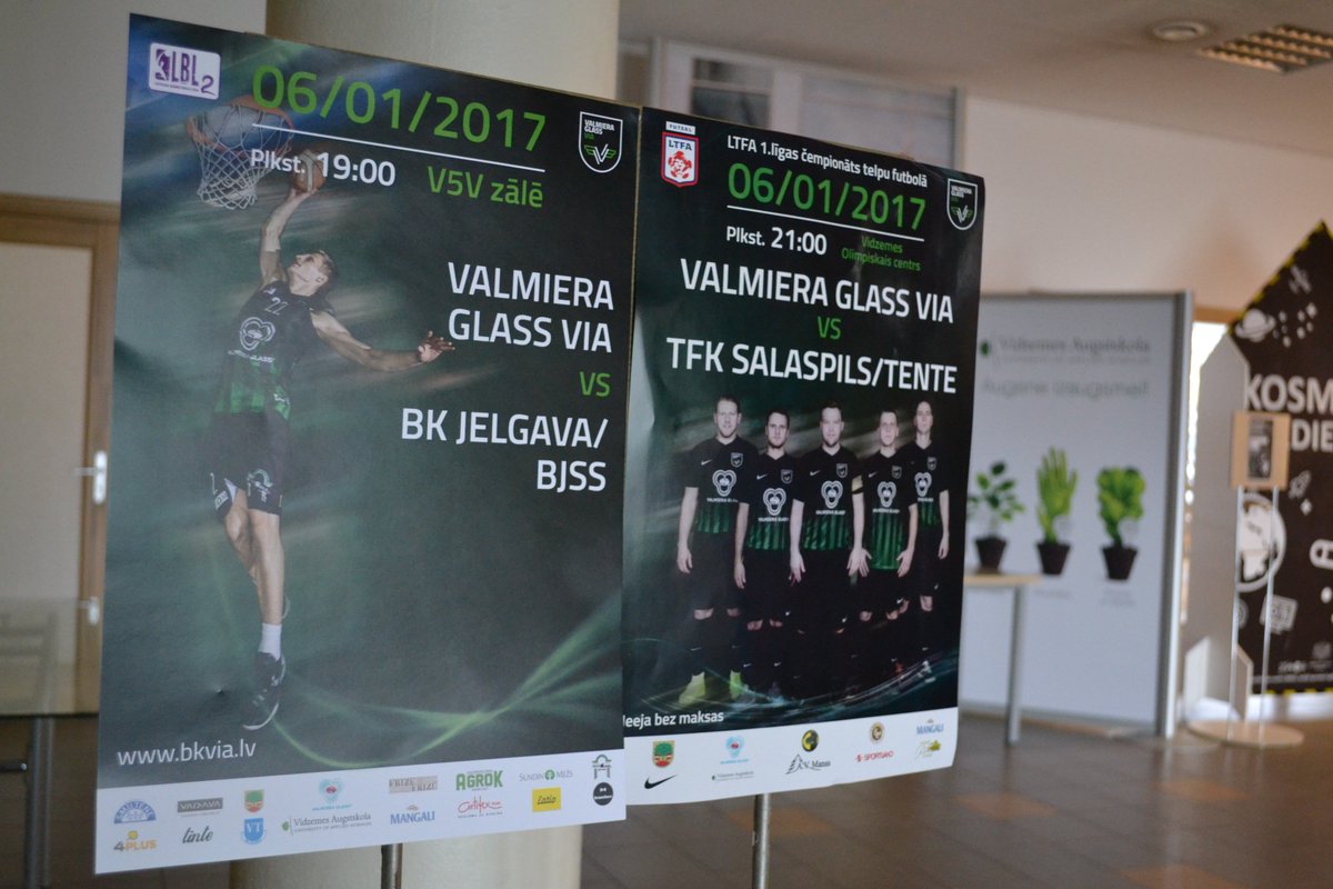Šodienas vakars ir saplānots! Dodamies atbalstīt <a href="/vgvia_basket/">VALMIERA GLASS VIA BASKETBOLS</a> un @vgvia_futbols!