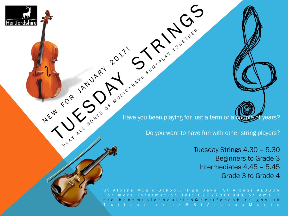ziamarieprice's tweet photo. String groups at St Albans Music School on Tuesdays @StAlbansMusic @AbbeySchoolMus @hertsmusic @sapsma https://t.co/qRhavvBxgp
