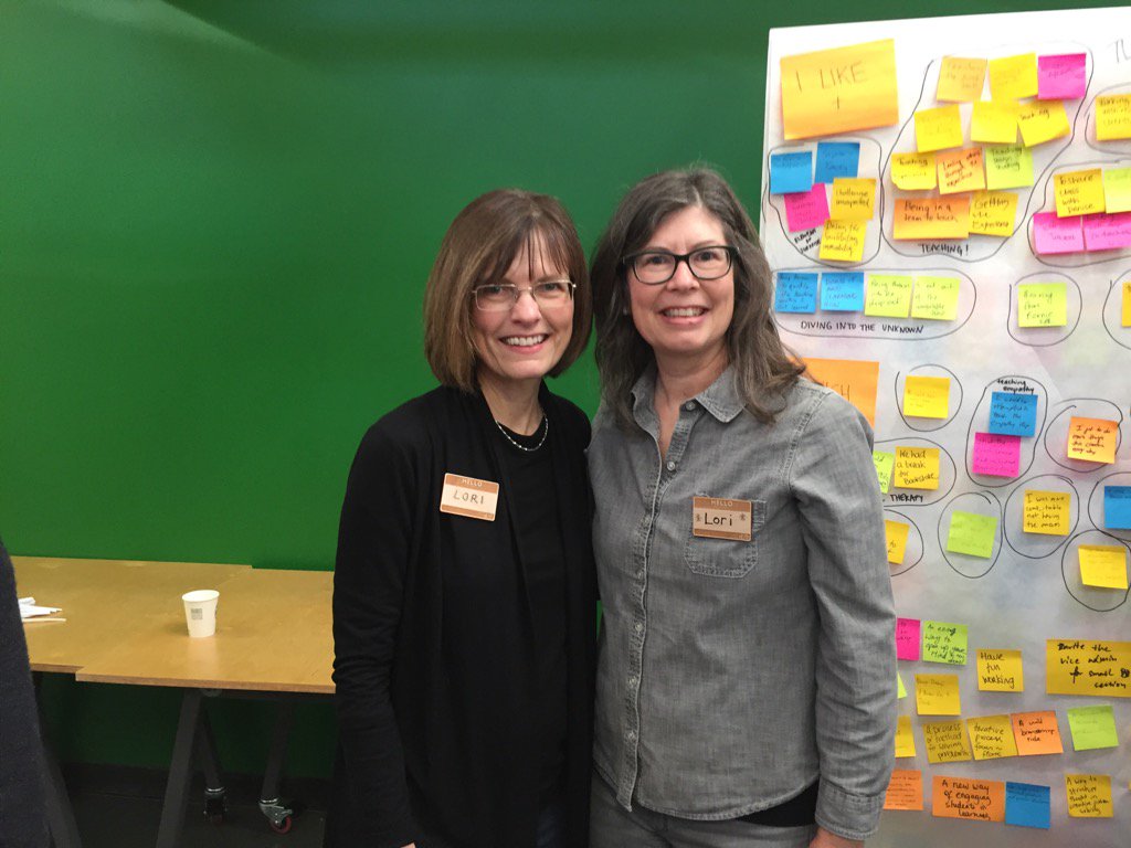 dr_troxel's tweet photo. Learning design thinking with the other Vanderbilt Lori. @ReedOmary https://t.co/ulibjWwMgL