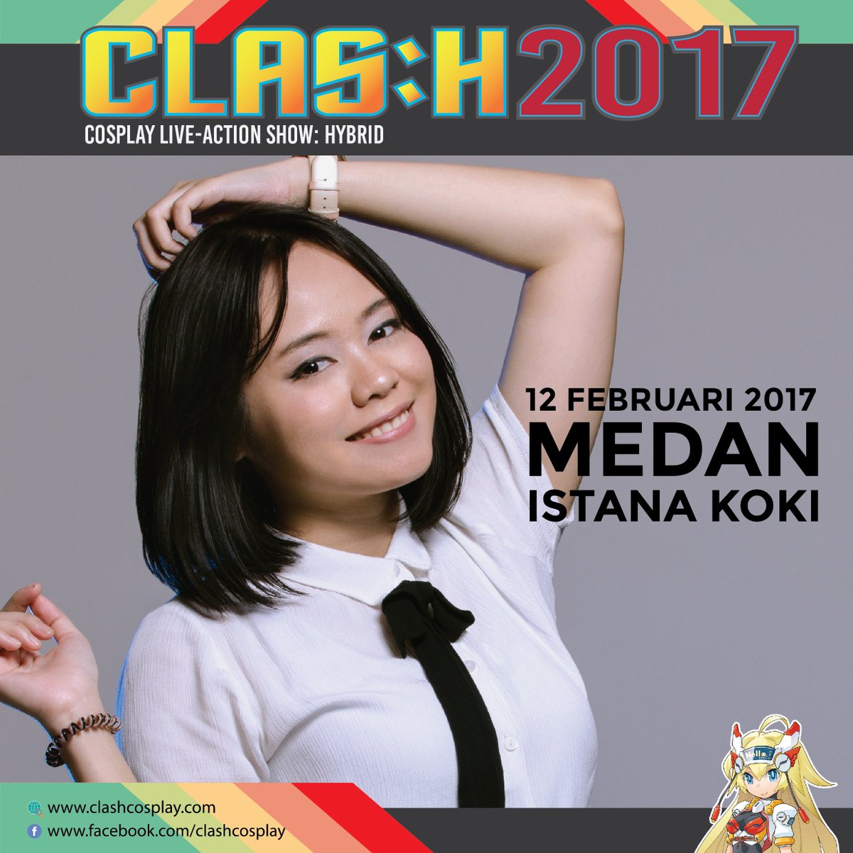iswaramedan's tweet photo. Akan hadirr,Yumi Intan Kusuma Dewi, penyanyi muda berbakat yang pernah music tour di Jepang  https://t.co/TS6Gl1tAu7 #clash2017 https://t.co/QaSkR3dTqv