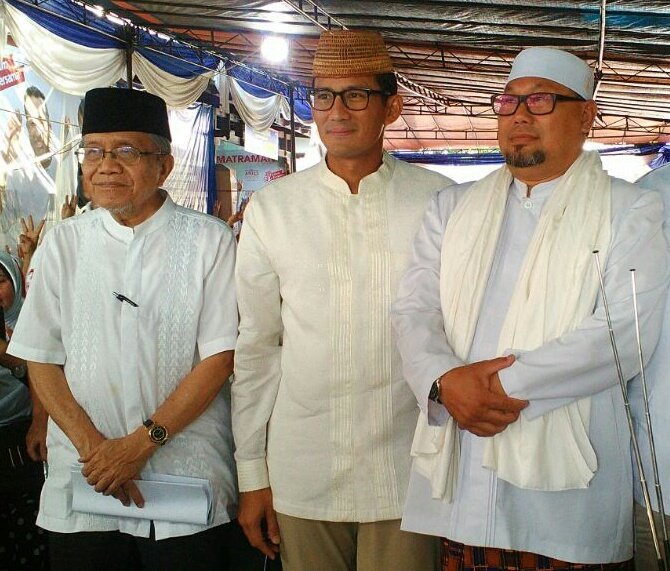 Tokoh2 nasional dan ulama2 kharismatik mendukung pasangan cagub yg santun dan keren ini. #AniesSandiT3ladan