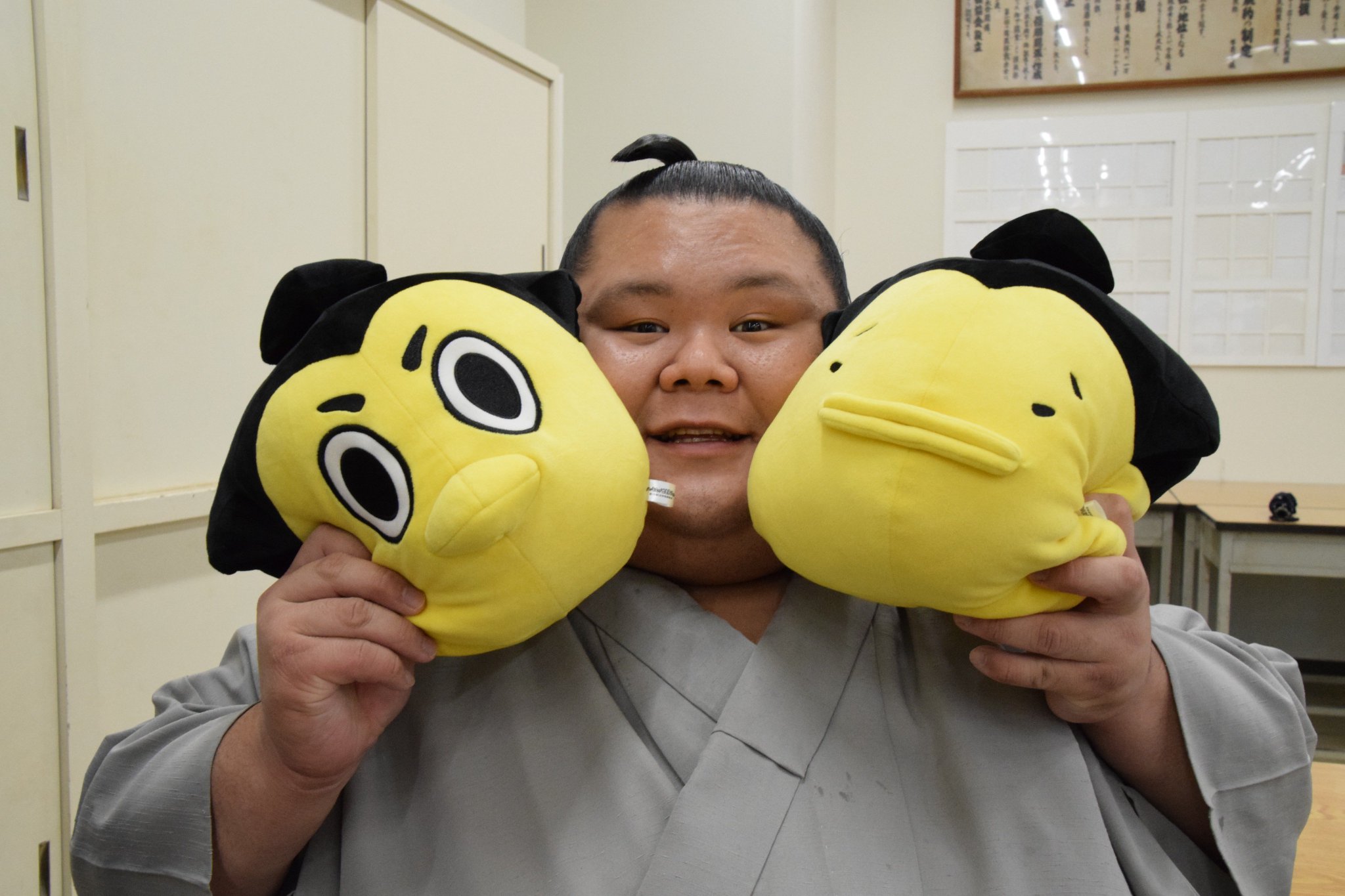 新品　ハッケヨイシリーズ巾着 相撲 楽天市場】相撲 巾着の通販