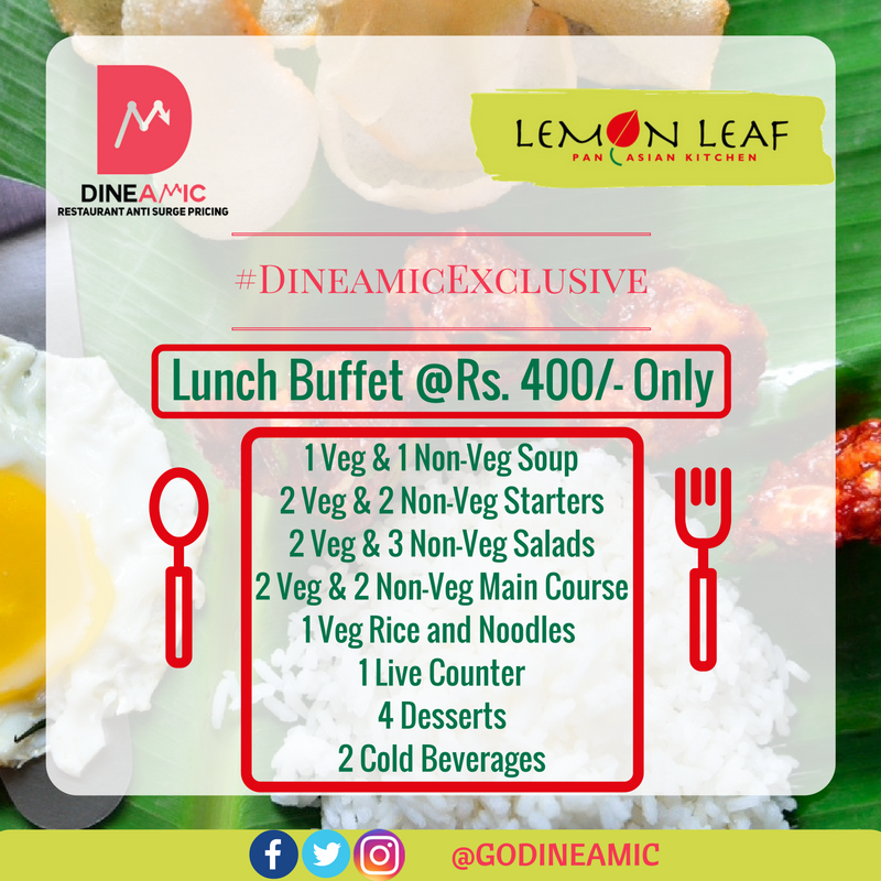 GoDineamic's tweet photo. @Lemonleafmumbai #Dineamic #Food #Drinks #Delicious #Hungry #Foodie #Foodlove #Yummy #Mumbai #Love #Dine #Beer #Discount #Offer #Coupons https://t.co/Tdbxxq0SbL