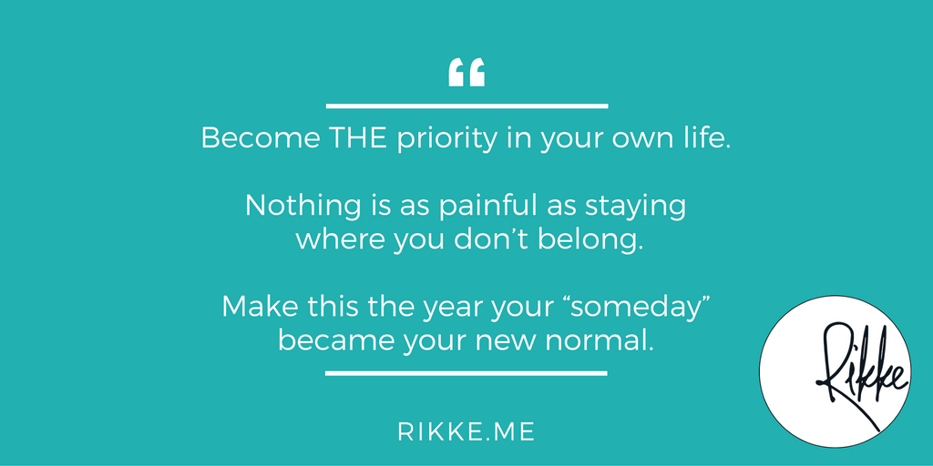 My recommendation for 2017!
#CareerChange #Entrepreneur #RikkeTip