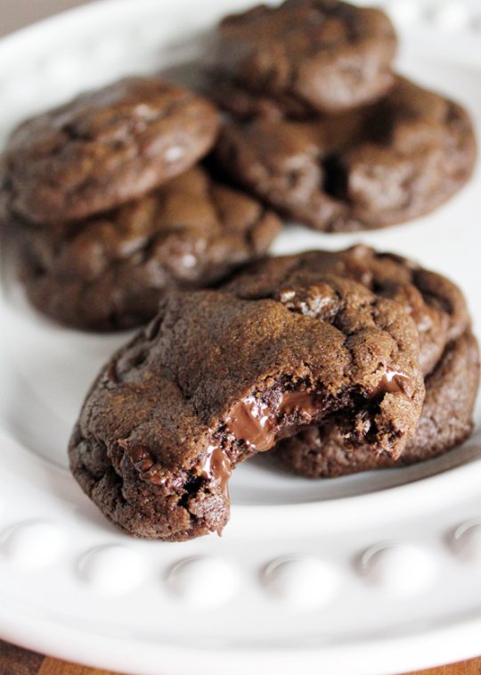 Double Chocolate Chip Cookies
