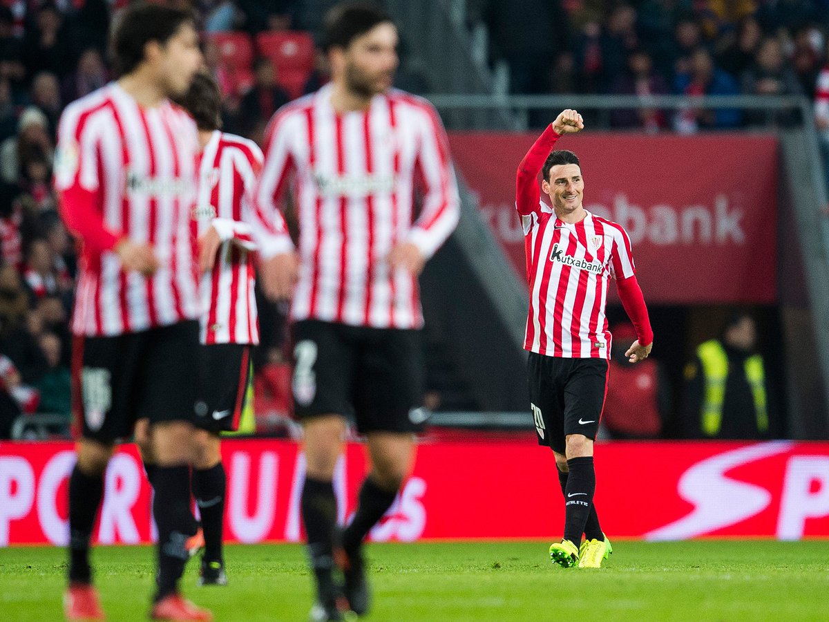 IndyFootball's tweet photo. Nine-man Athletic Bilbao claim Copa del Rey lead over Barcelona https://t.co/IDBMMIgoHv https://t.co/9QxJw7RTPS