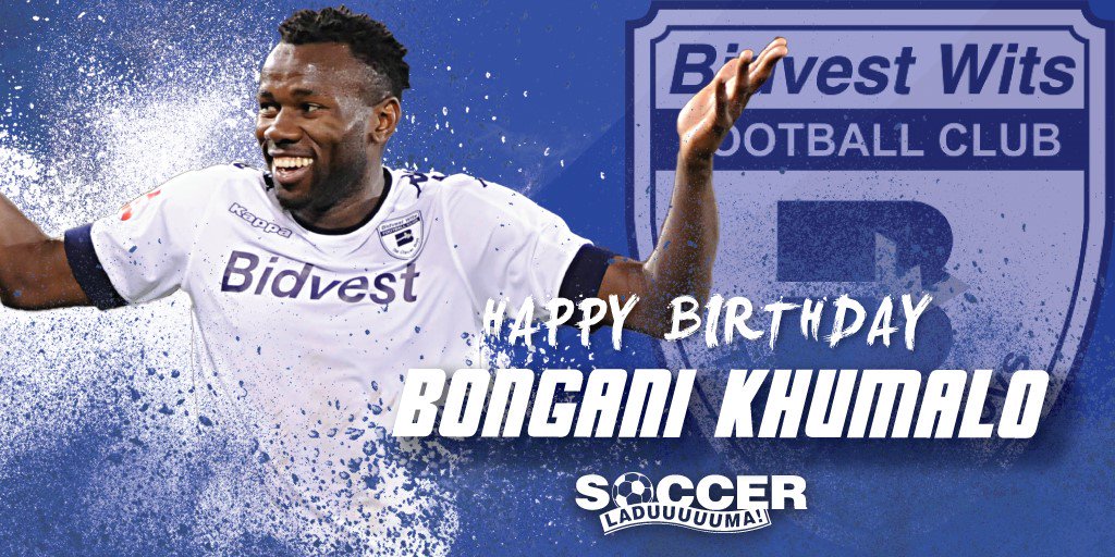 Soccer_Laduma's tweet photo. Happy birthday to Bidvest Wits defender Bongani Khumalo!

Leave your messages here for him. https://t.co/yX6om7sgJk