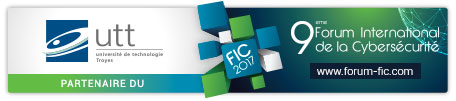 UTTroyes's tweet photo. #Cybersécurité  est partenaire #FIC2016 Lille les 24/25 janvier 2017. Inscrivez-vs et venez ns rencontrer : https://t.co/orrsLsSRUY https://t.co/8736lIDDrS