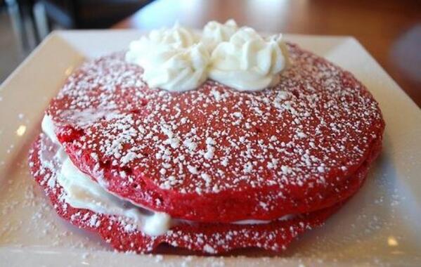 Red Velvet Pancakes!
