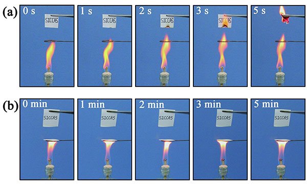 Amazing moment! Fire resistant and water resistant paper developed by #Chinesescientists👍 #innovation #science chinadaily.com.cn/china/2017-01/…