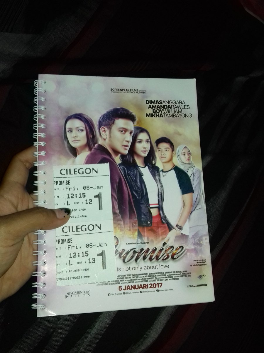 Abis nonton <a href="/Film_Promise/">Promise The Movie</a> yang bikin baper, selalu suka sama film dari <a href="/ScreenplayProd/">Screenplay Films</a> 😉. Dapet note juga dari kak <a href="/rickycuaca/">Andrew Ng</a>