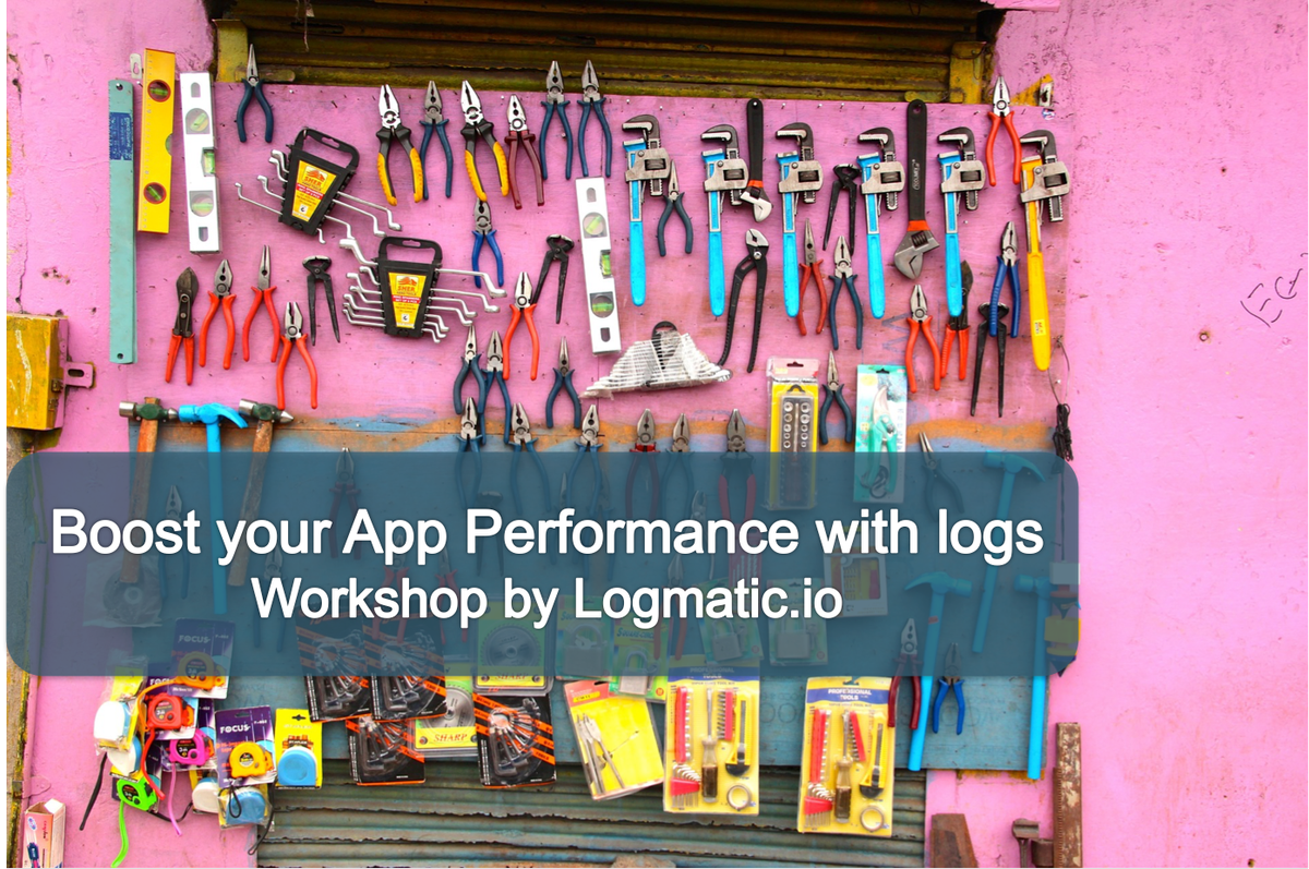 logmatic's tweet photo. How will your logs boost #AppPerf? Join our #Workshop & learn all about it w/ @gpolaert @Paris_and_Co https://t.co/D6AIyxVKjz #nobug #uptime https://t.co/LL1VuUewhF