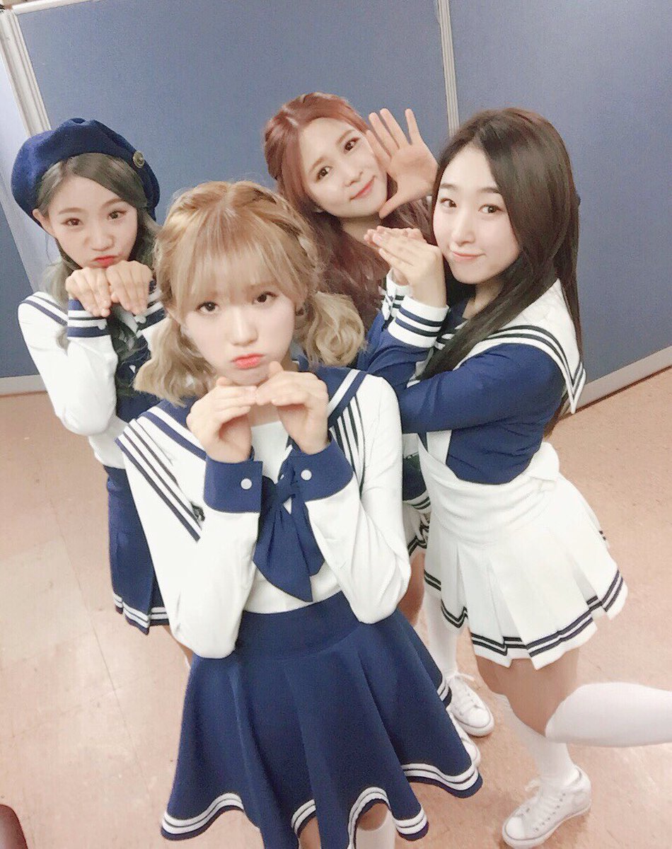 WJSN_Cosmic's tweet photo. [#우주소녀 #루다] #너에게닿기를 컴백 무대! 본방 사수 해 주세요~ 주세요~😉👭👭 https://t.co/b21NV2wTKO