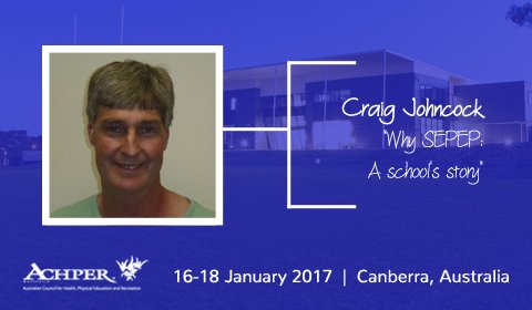 ACHPERinc's tweet photo. "Why I was keen for #SEPEP to become an integral part of the #PE program at St John’s Grammar" | https://t.co/exBHNLA7ey | #achper2017 https://t.co/Wh6zaB0ihv