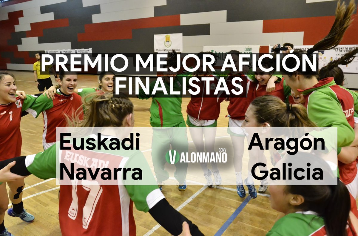 #CDEBlanes2017 | ¡Ya tenemos a las 4 selecciones finalistas de este CDE al premio "Mejor Afición". Mañana daremos a conocer la ganadora :)