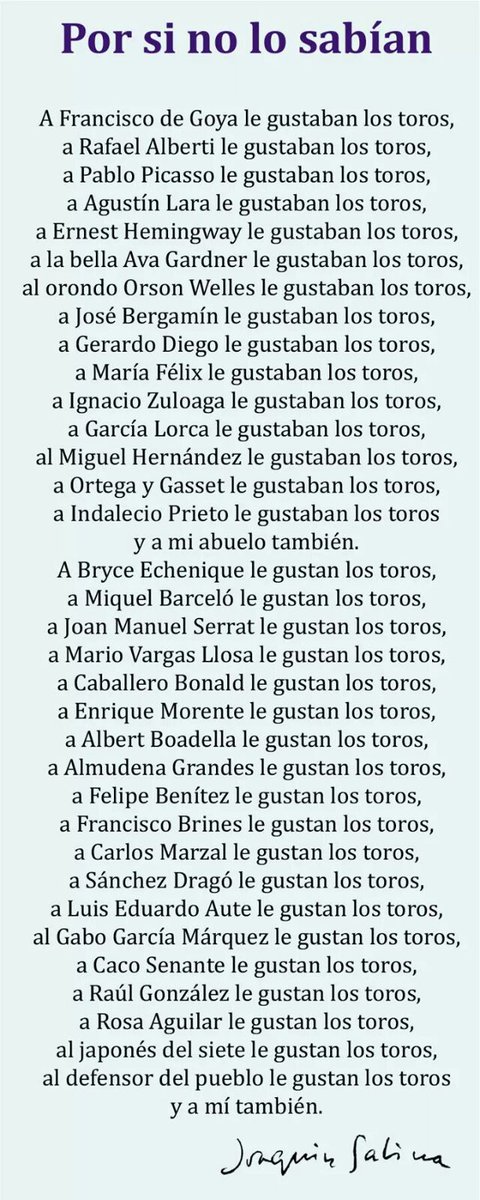TOROS CULTURA