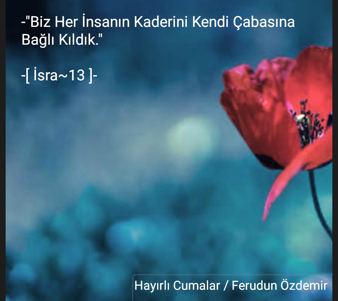 Duâlarda buluşalım inşaAllah...