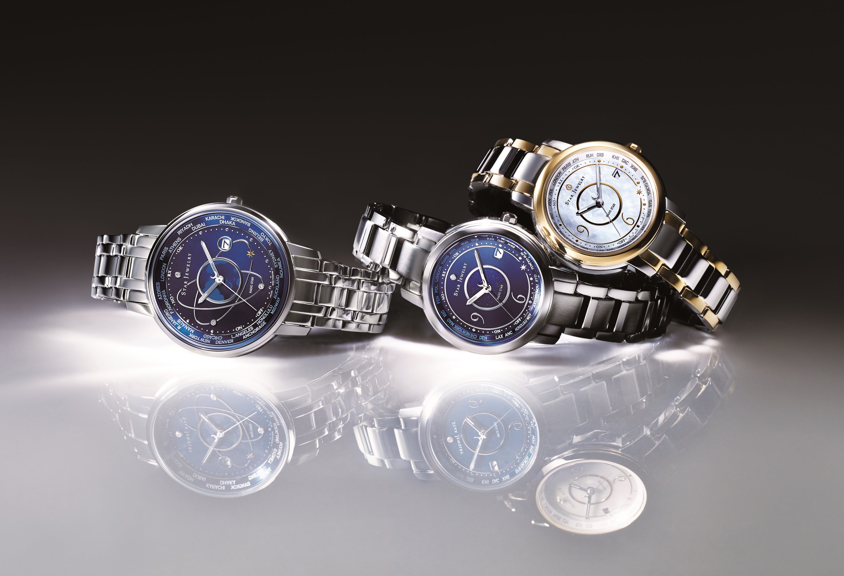 STAR JEWELRY スタージュエリー RADIOSTAR 電波ソーラー スター